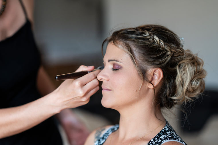le maquillage de la mariée