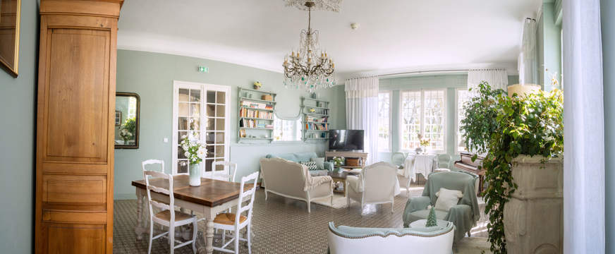photo panorama salon prise par Eric Martinez photographe
