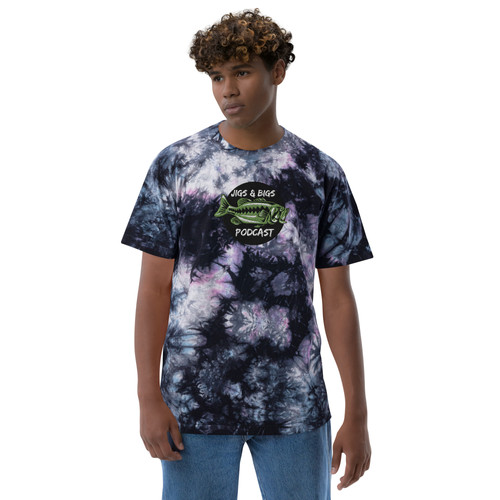 Oversized tie-dye t-shirt | Jigs and Bigs