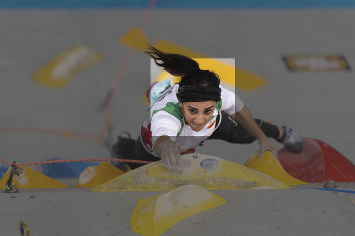 Elnaz Rekabi sans voile en compétition en Asie