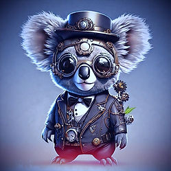 i_need_a_koala_with_steampunk_outfit,_fu