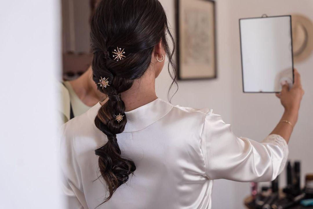 MINI PEINAS ORIÓN DORADAS