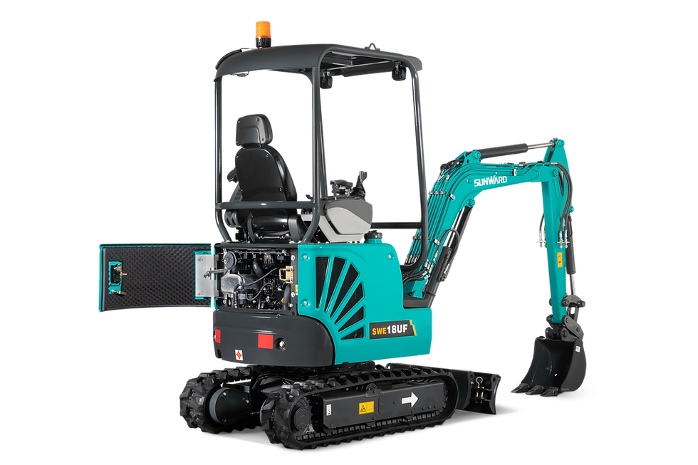 Thumbnail: Sunward SWE 18UF Mini Excavator