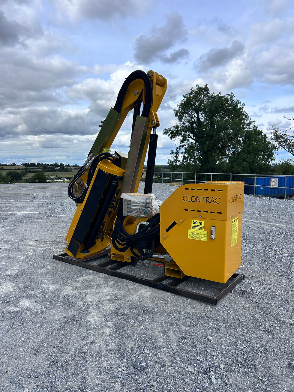Thumbnail: Clontrac Flail Hedgecutter with 5.7m reach