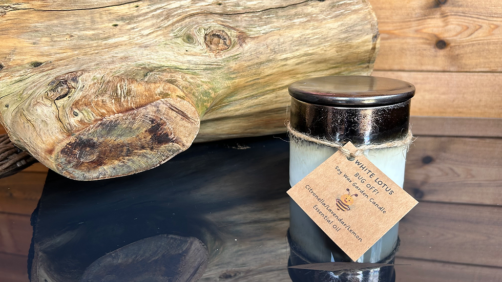 Aromatherapy Citronella, Lavender & Lemon Essential Oils.