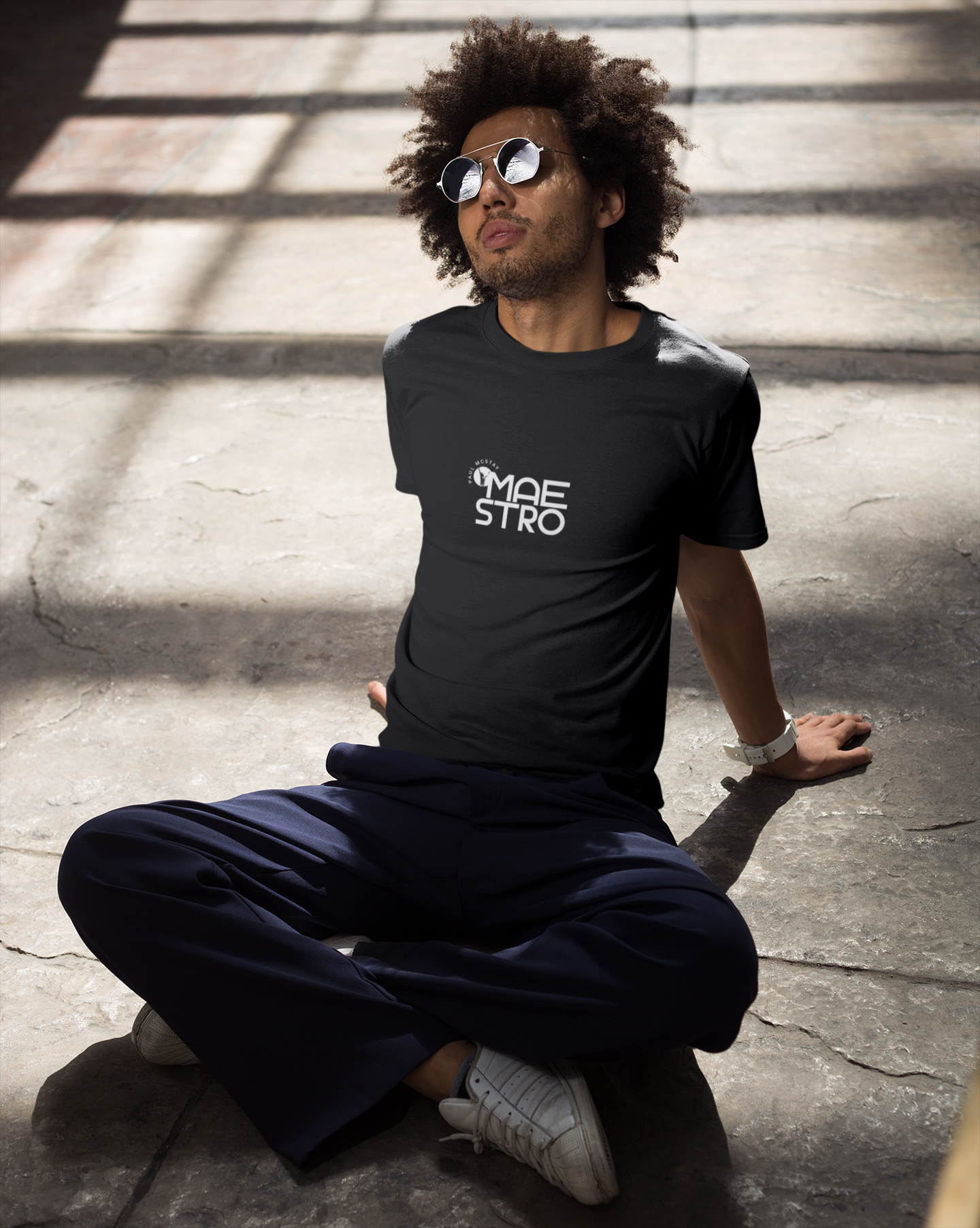 MAESTRO (pc) Paul McStay Celtic Legend crew neck black unisex T-shirt size S-3XL