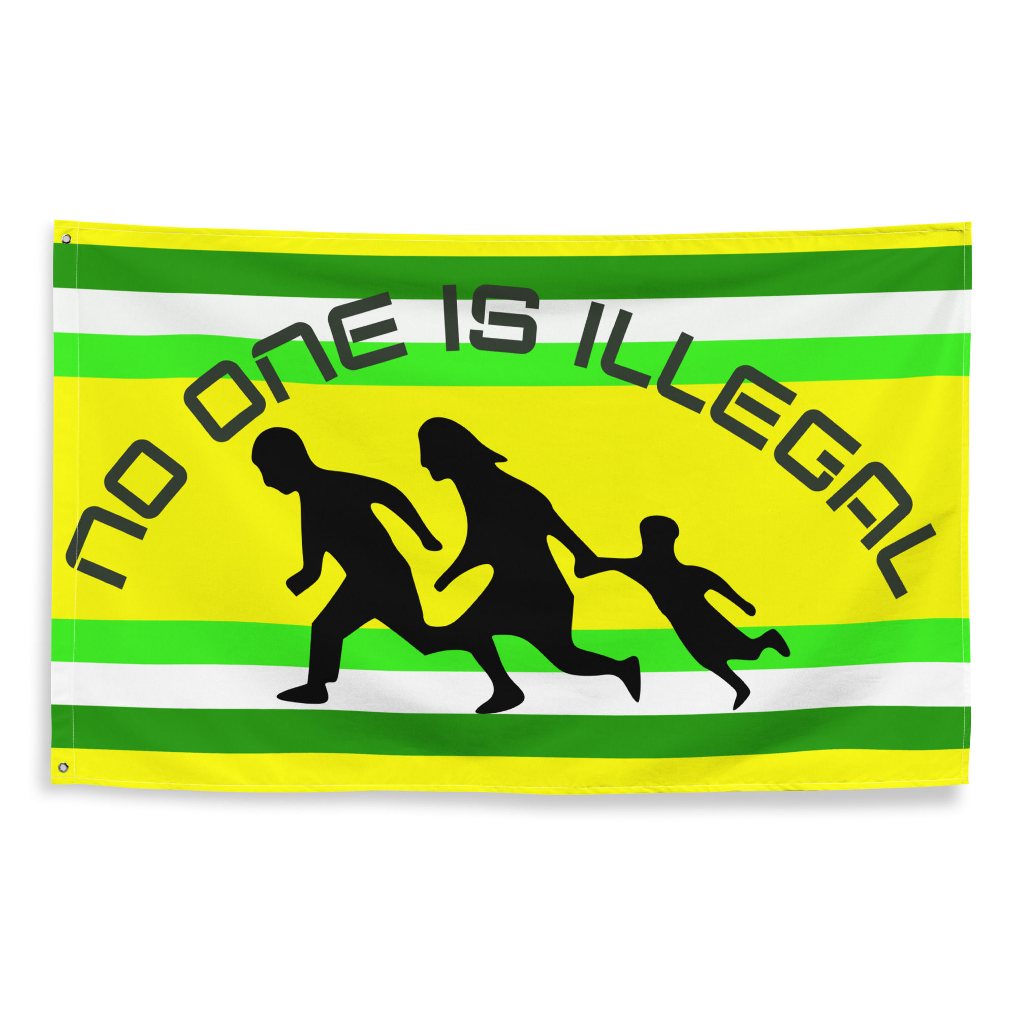 Festival Flag 'No one is illegal'