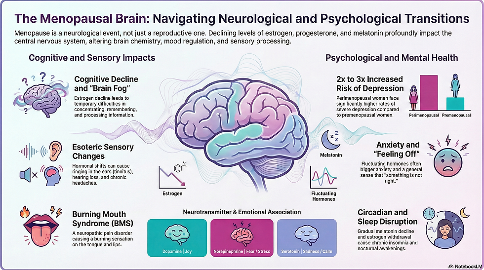 Neurological & Psychological Transitions of the Menopause Brain