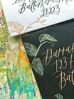 Wedding Envelope Adressing