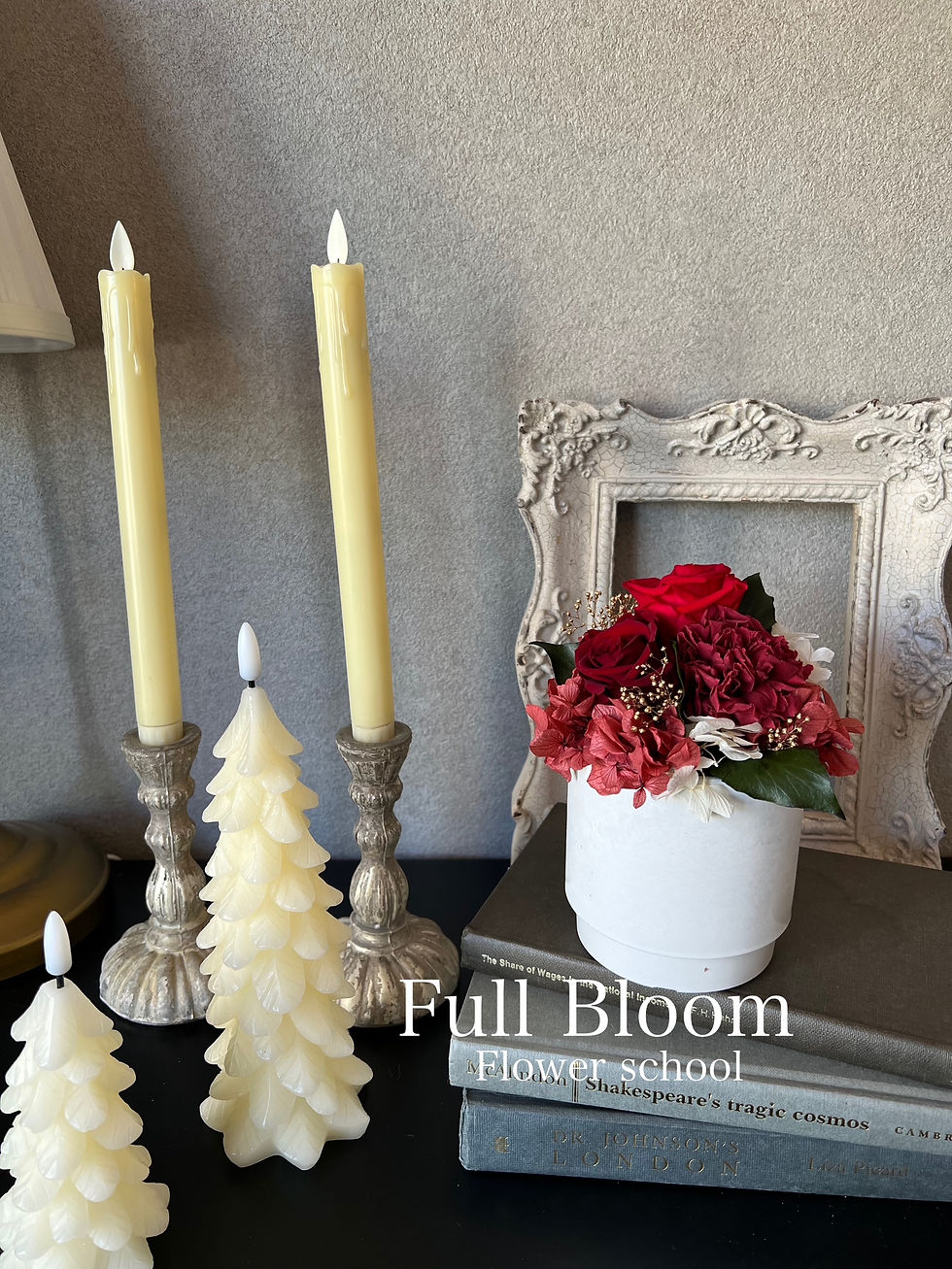 大宮『プリザーブドフラワークラス』体験レッスンにお越しいただきました♫ 嬉しいご縁に感謝 ! ! !