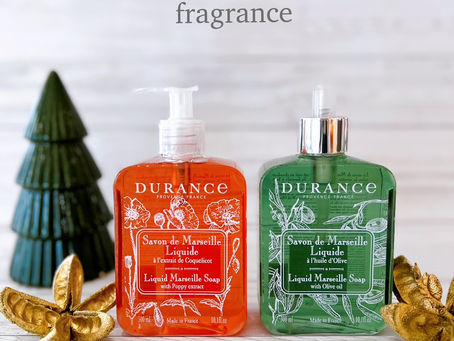 植物を香りで愉しむ。DURANCE12月からの新しい香り♫