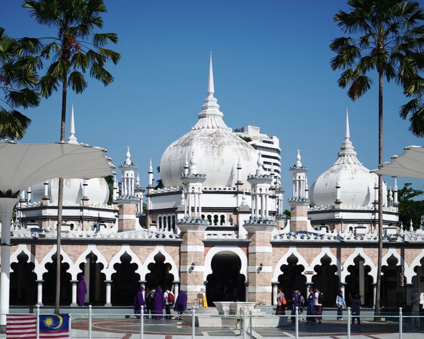 Masjid Jamek, the oldest mosque in Kuala Lumpur|クアラルンプール最古のモスク「マスジット・ジャメ」