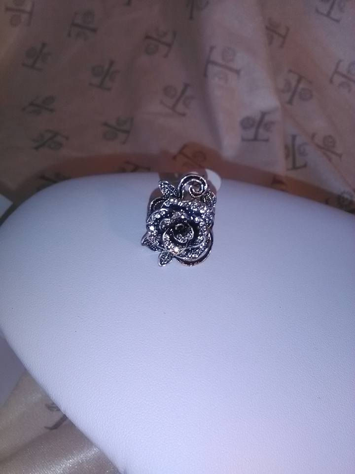 bagues fleur style victorienne