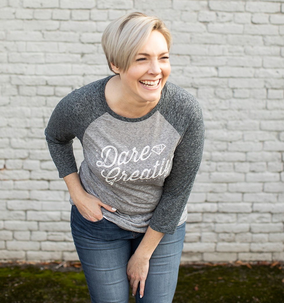 Thumbnail: DARE GREATLY UNISEX BASEBALL T