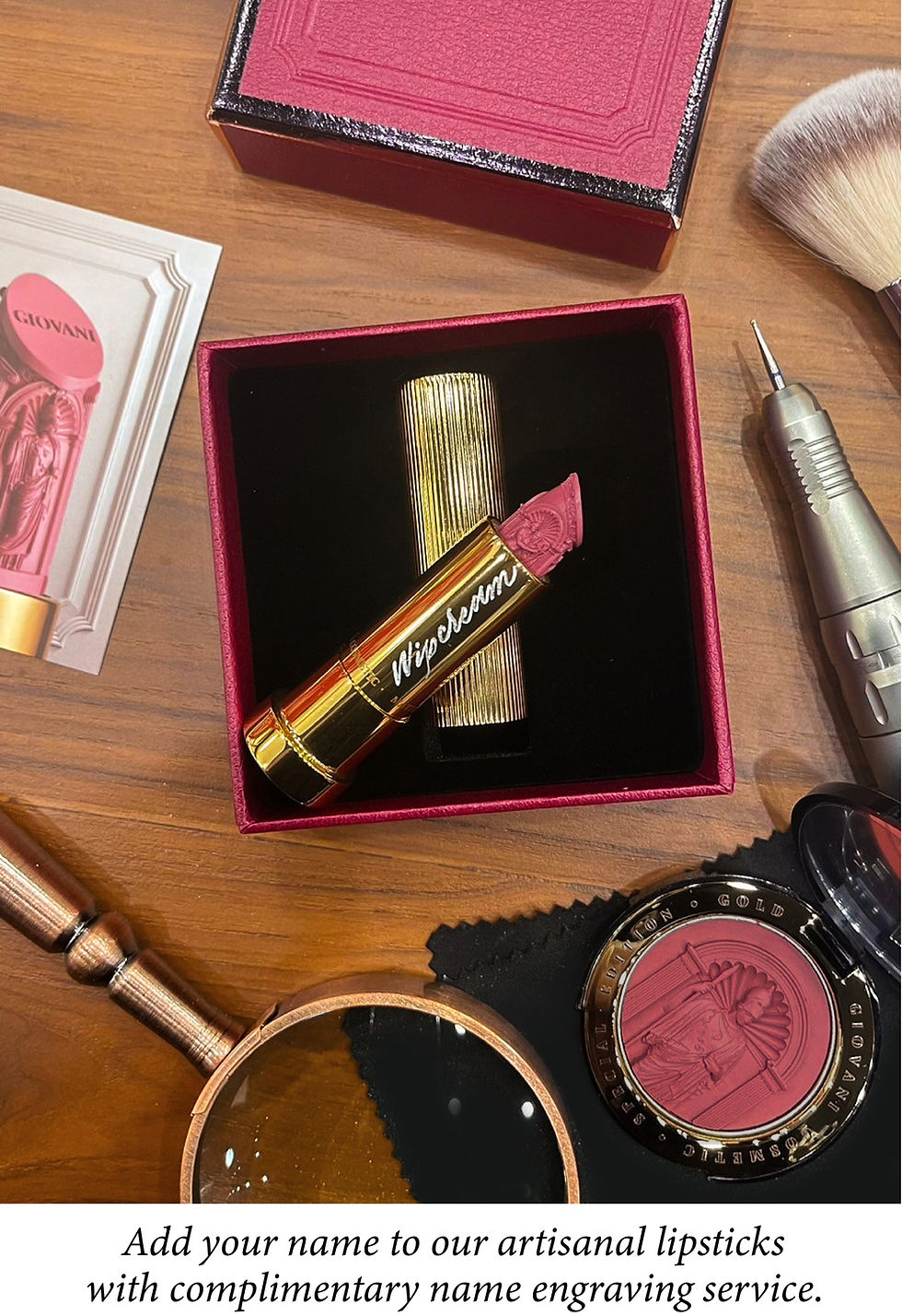 Thumbnail: Purchase 2 Giovani Lipsticks and Receive 1 Limited Edition Lip & Cheek Mouss