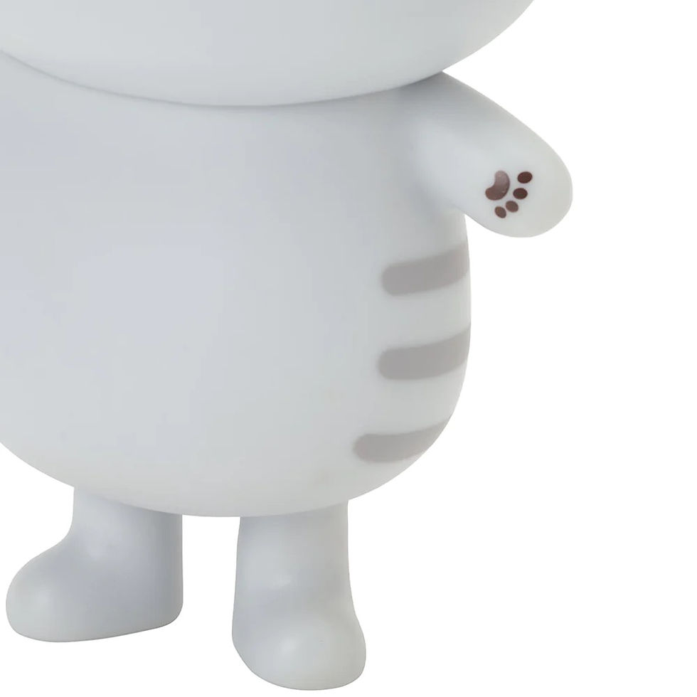 縮圖：Fuku Fuku Nyanko 灰貓BIG軟膠手辦(FU0468)