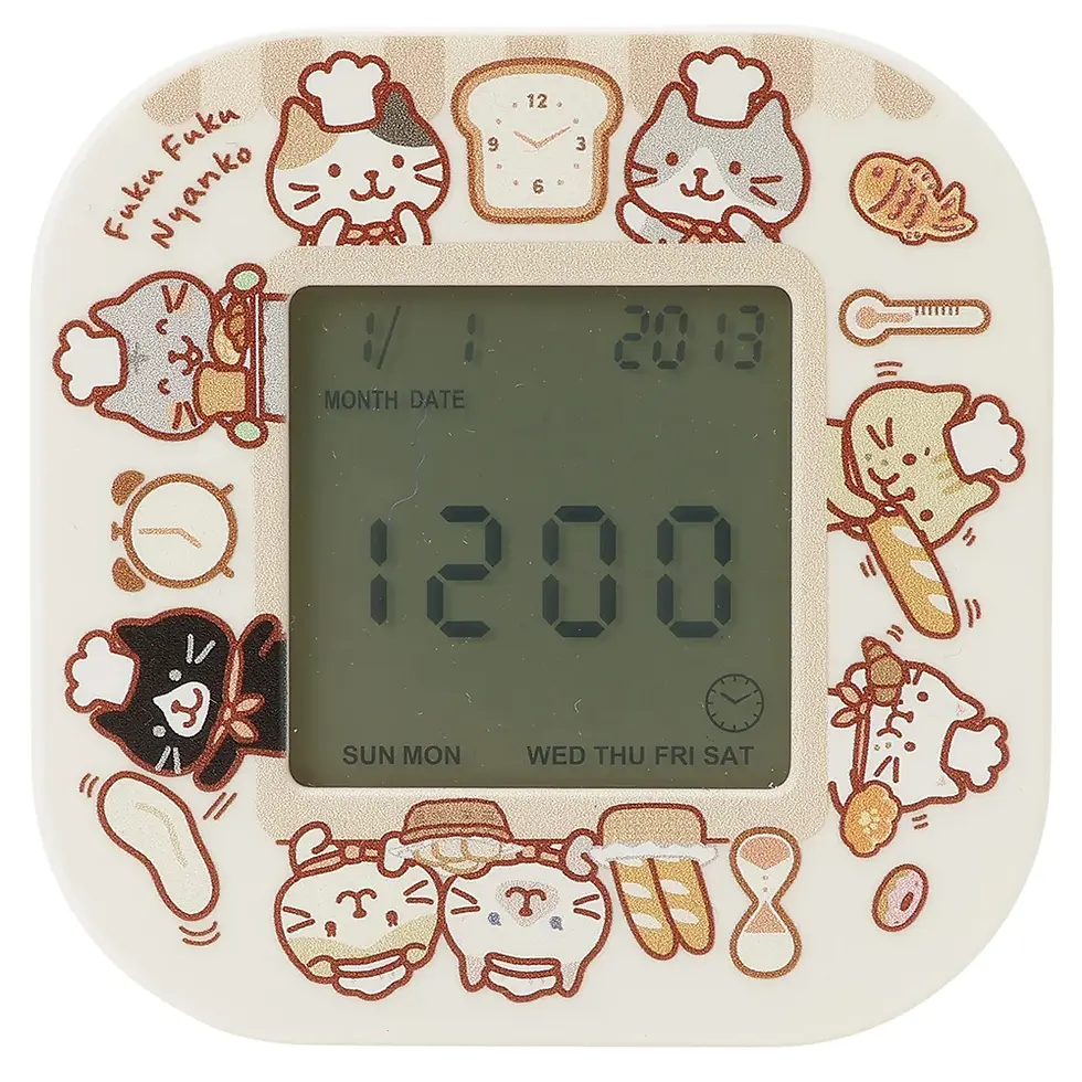縮圖：Fuku Fuku Nyanko 數字旋轉時鐘（FU1089)