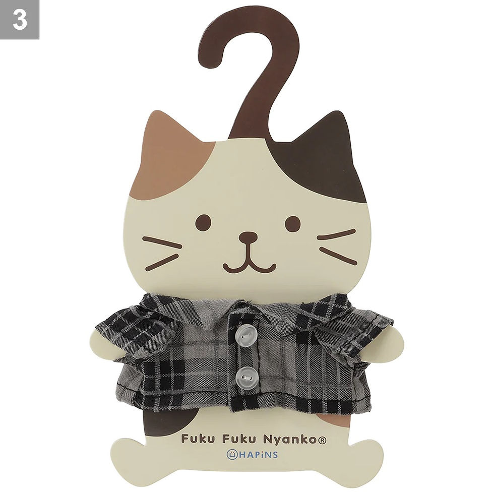 縮圖：Fuku Fuku Nyanko 格仔衫仔 (FU0576)