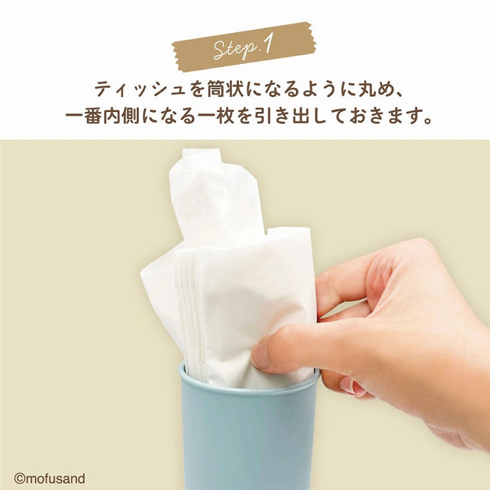 縮圖：Mofusand 紙巾筒(MF0355)