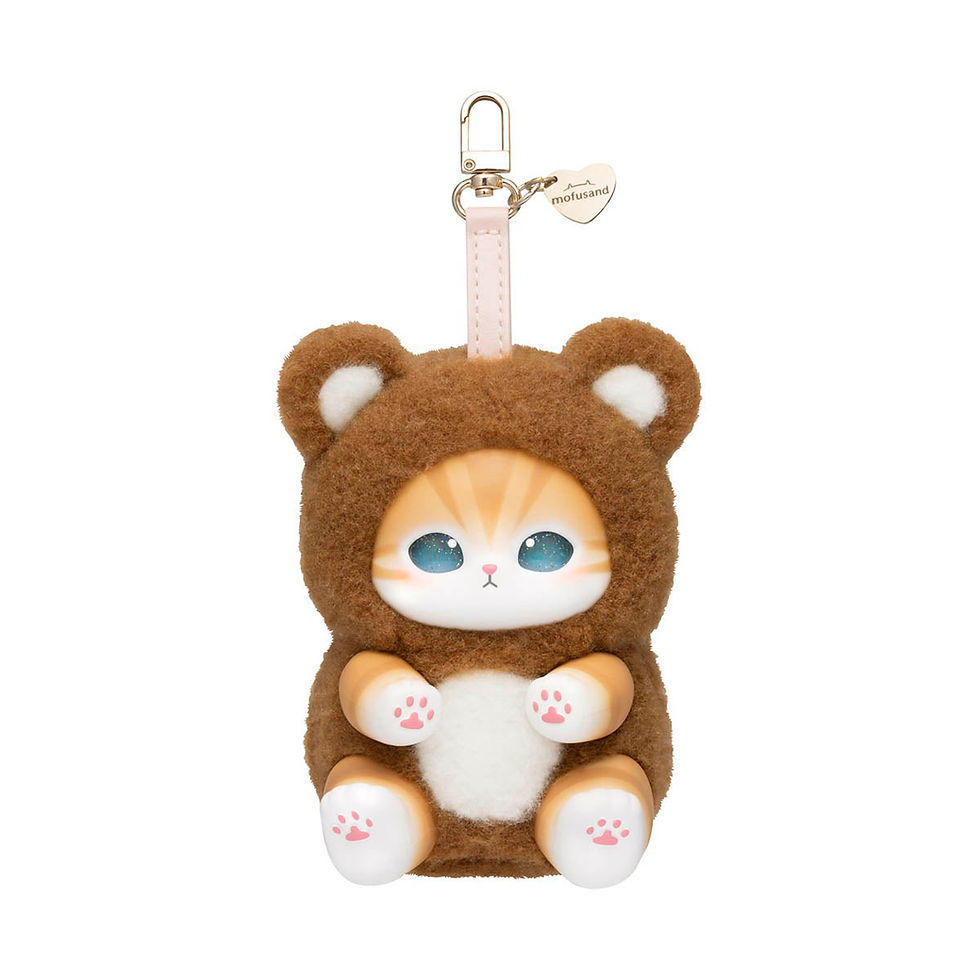 縮圖：Mofusand 鯊魚貓 Kiramekko Fluffy Kittens 公仔  (MF0788)