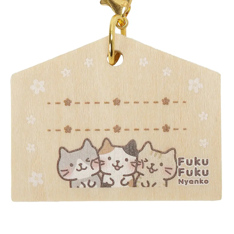 縮圖：Fuku Fuku Nyanko 御守，繪馬 (FU1019)