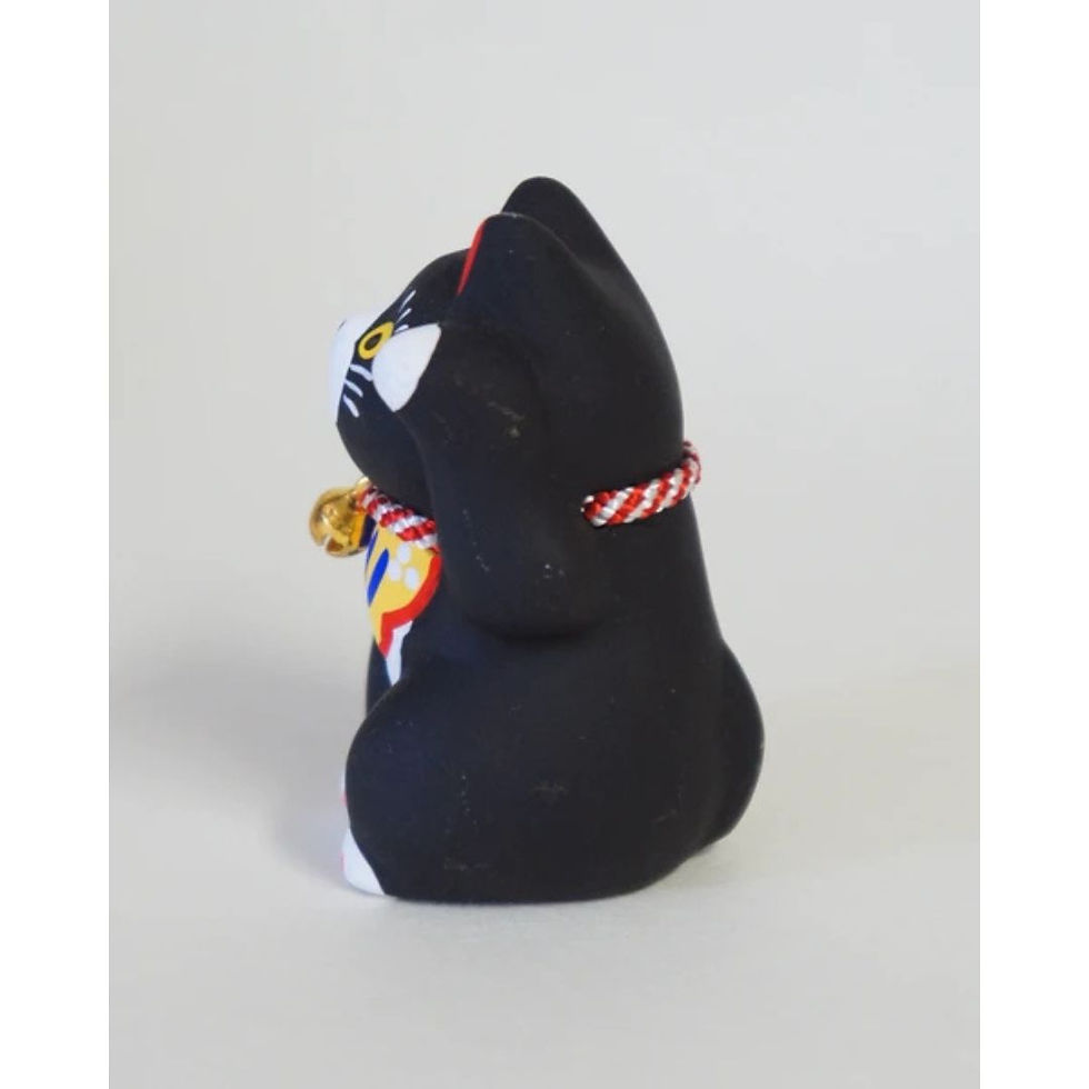 縮圖：招財貓　民芸招猫・小 （S5011）