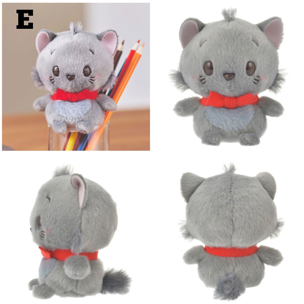 縮圖：日本迪士尼 Disney Cats 小公仔 (DC0057)