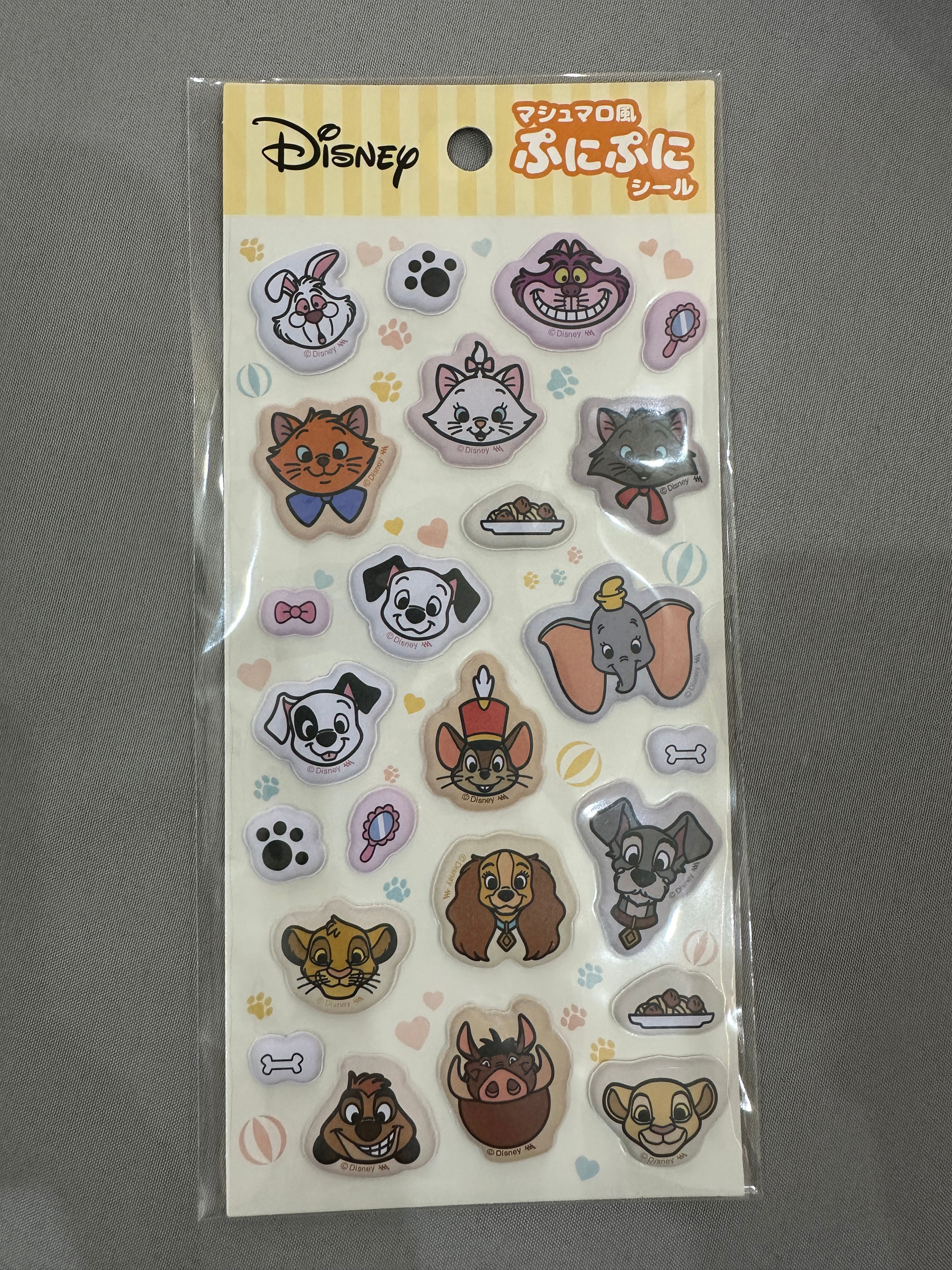 日本 迪士尼 貓 Disney Cats 貼紙 (DC0370)