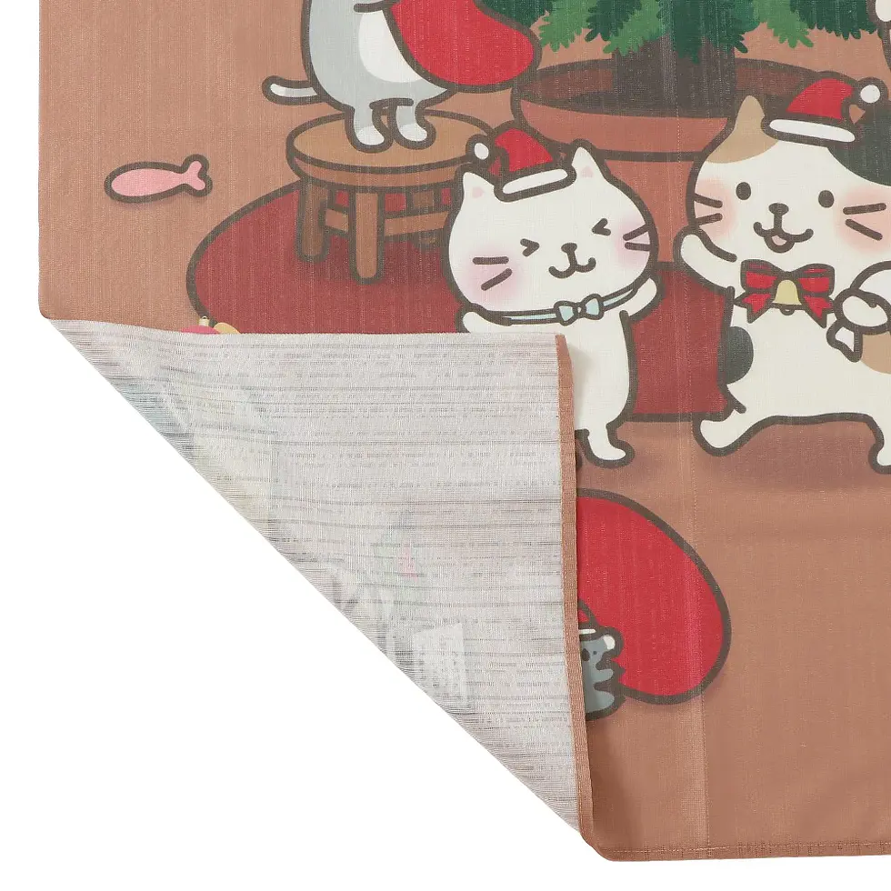縮圖：Fuku Fuku Nyanko 聖誕門簾 (FU1010)