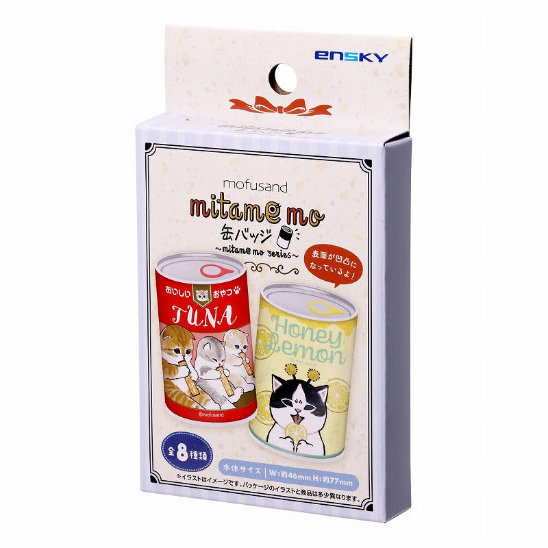 縮圖：Mofusand mitamemo徽章(全8種)1BOX 8個入(MF0507)