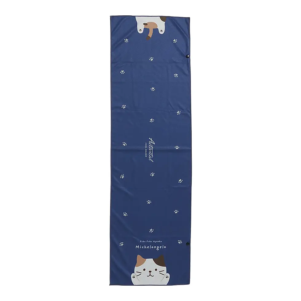 縮圖：Fuku Fuku Nyanko 冷感巾（FU1065)
