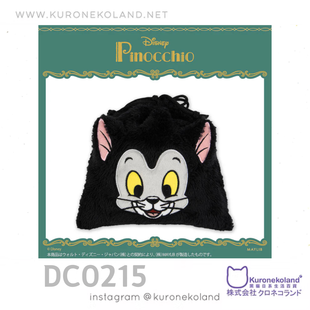 日本迪士尼貓 Disney cats Figaro索袋 (DC0215)