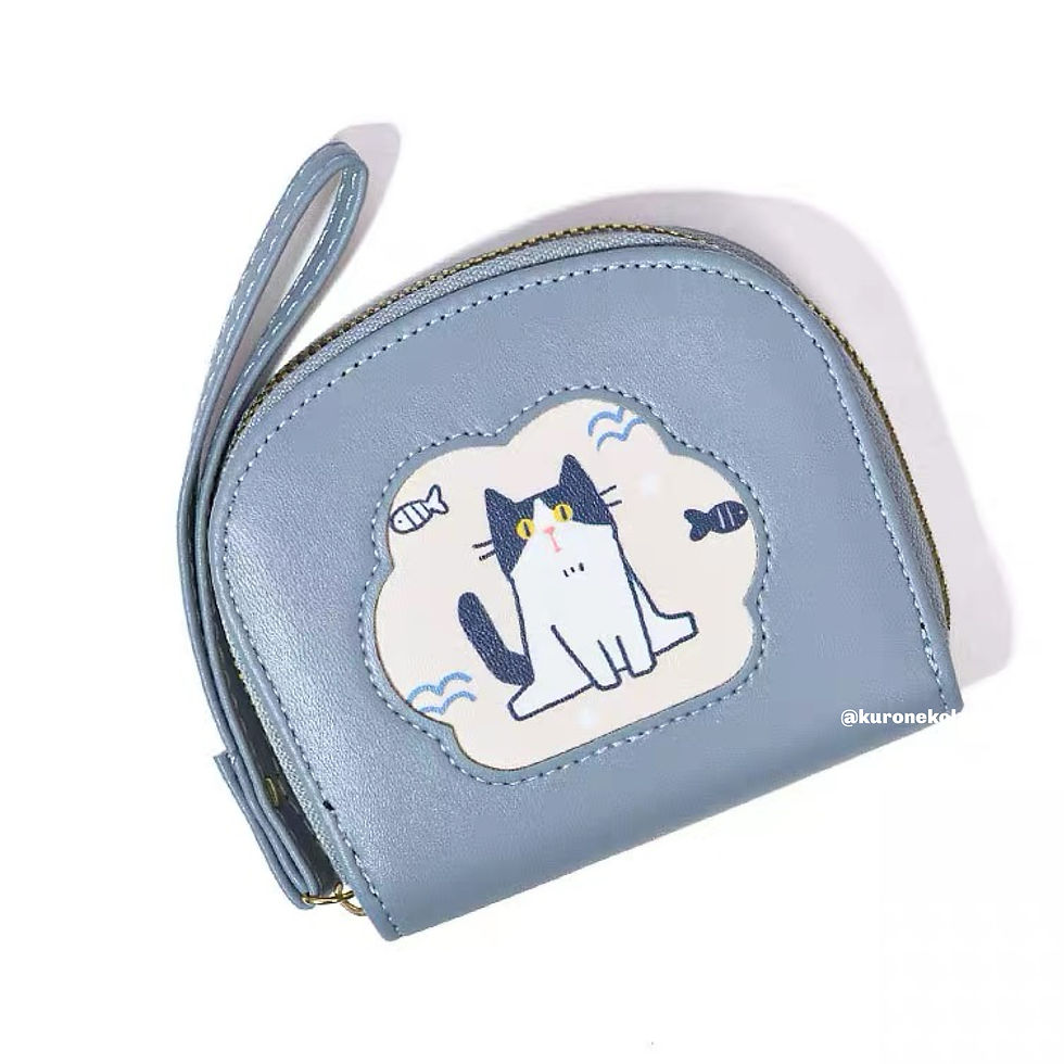 縮圖：貓貓卡片銀包 (BG253)