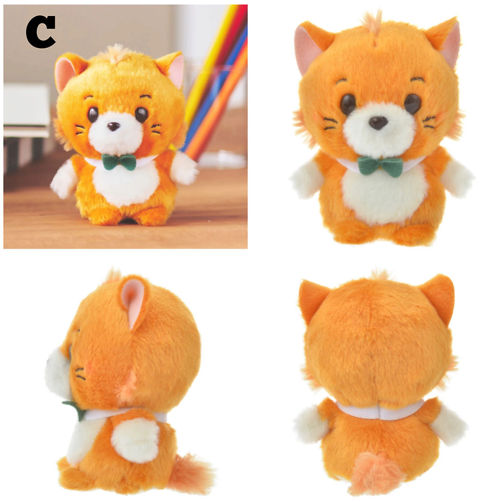 縮圖：日本迪士尼 Disney Cats 小公仔 (DC0057)