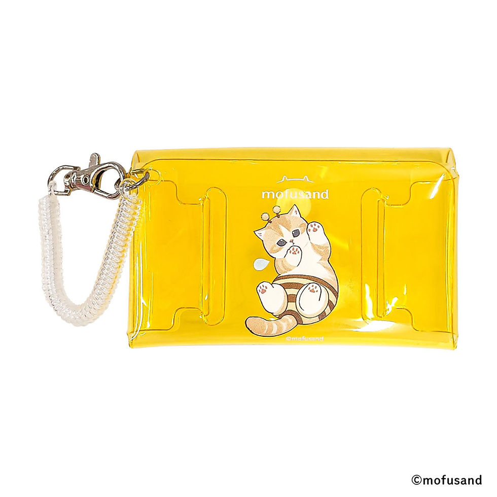 縮圖：Mofusand 透明長方形袋仔 (MF0678)