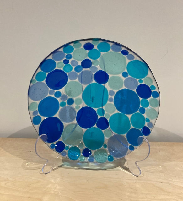 Thumbnail: Glass fruit bowl