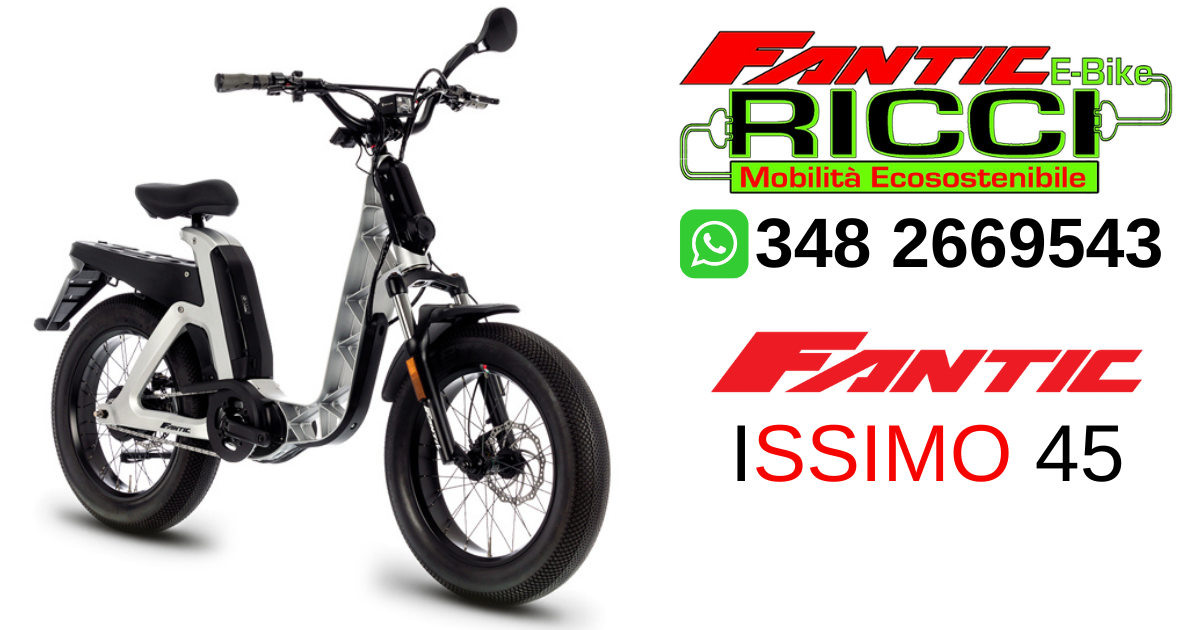 Fantic ISSIMO 45: Ricci E-Bike | Italia