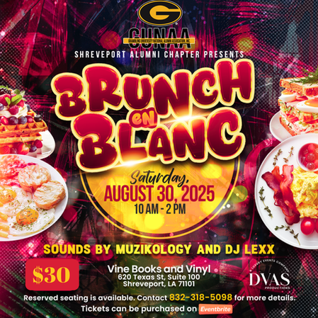 GUNAA: Shreveport Alumni Chapter - Brunch en Blanc