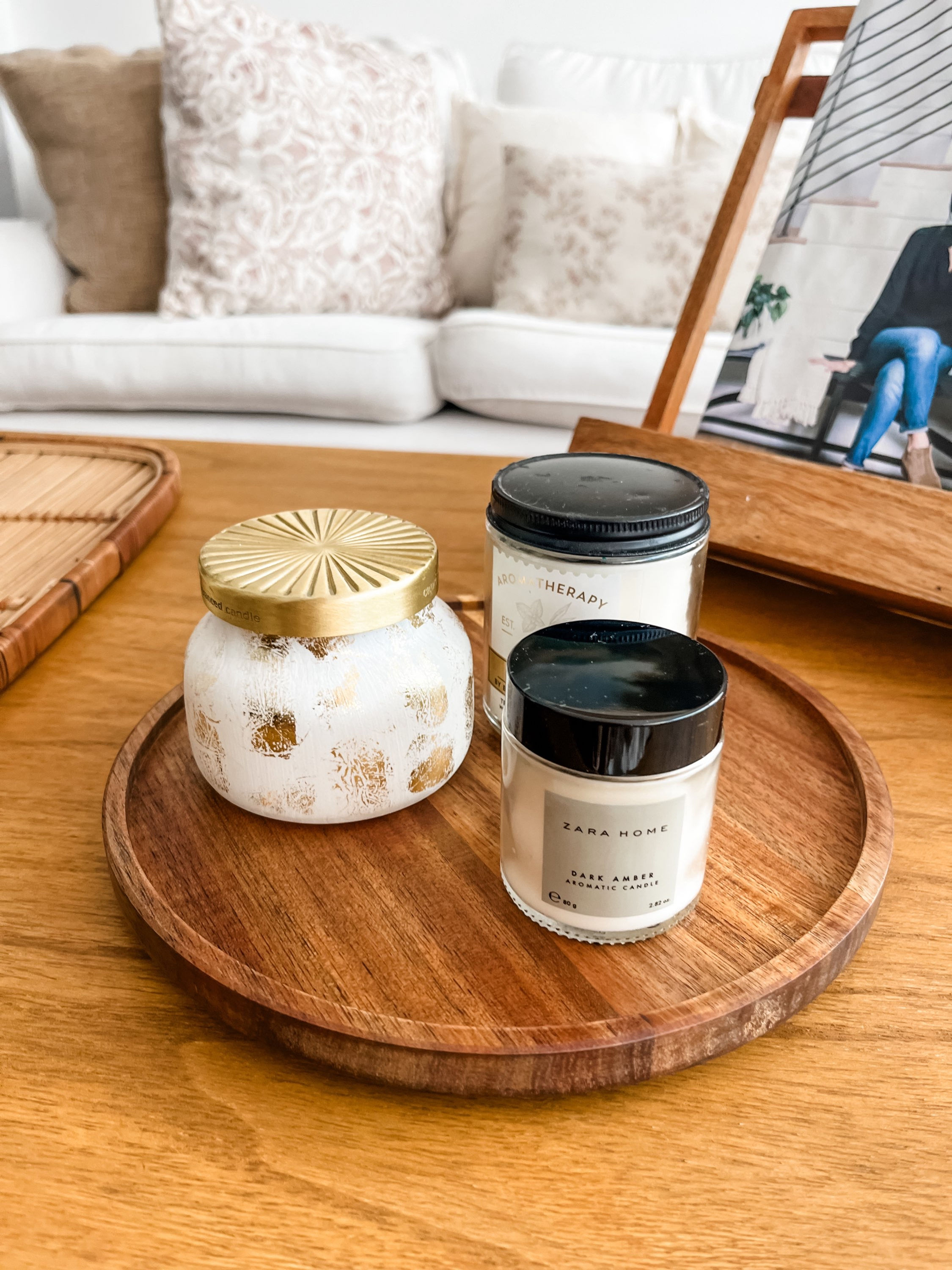 Bandeja giratoria Acacia