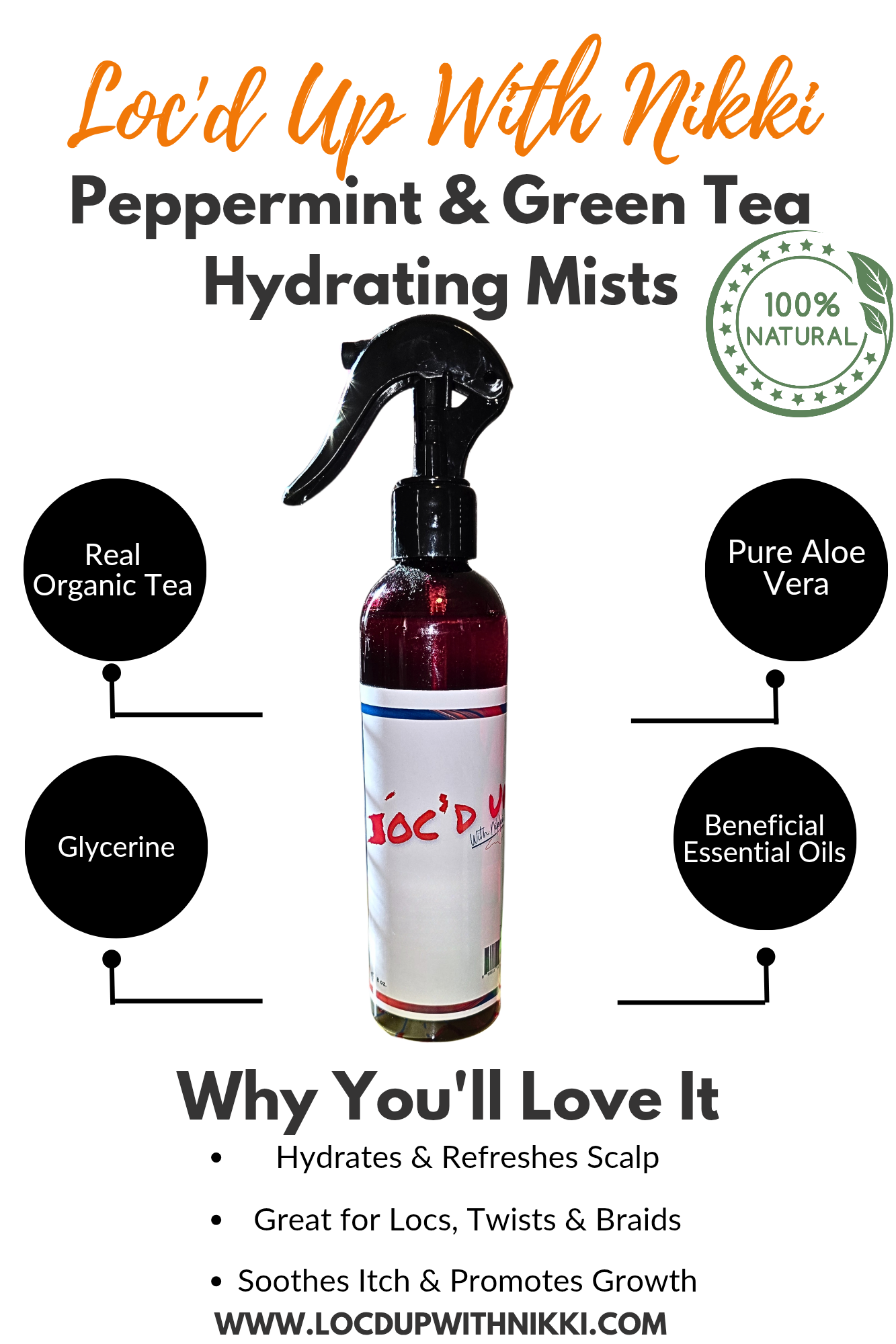 Green Tea Tree Moisture Loc Spray