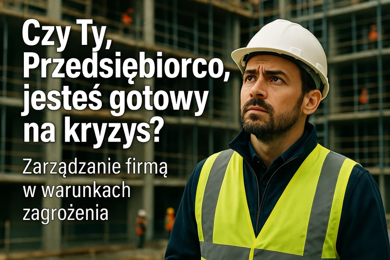 Przedsiębiorca analizujący ryzyko – decyzje finansowe w kryzysie