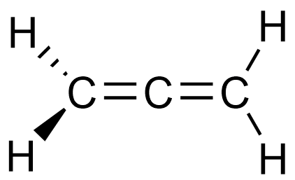 알렌, allene, c3h4, 프로파디엔