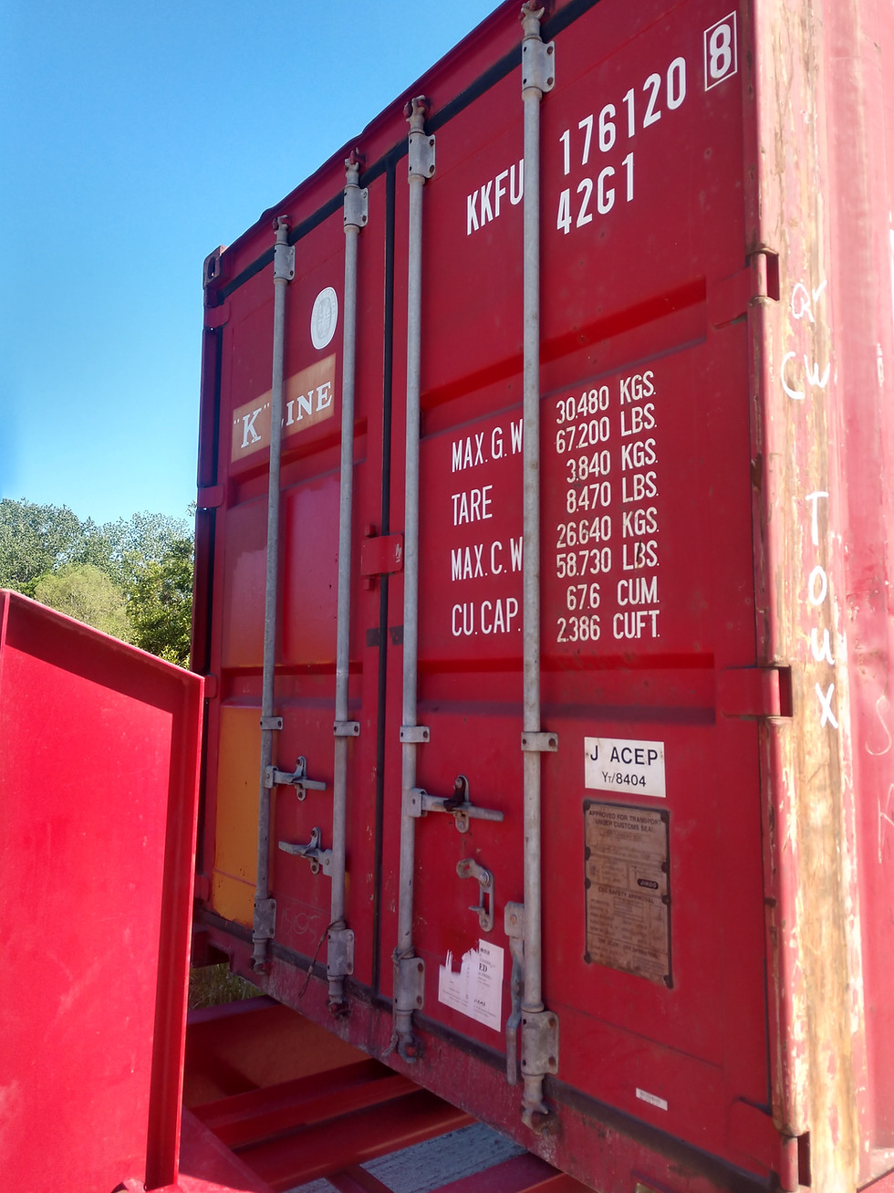 Thumbnail: 40'L 8'W 8.5'H Container Charlotte 