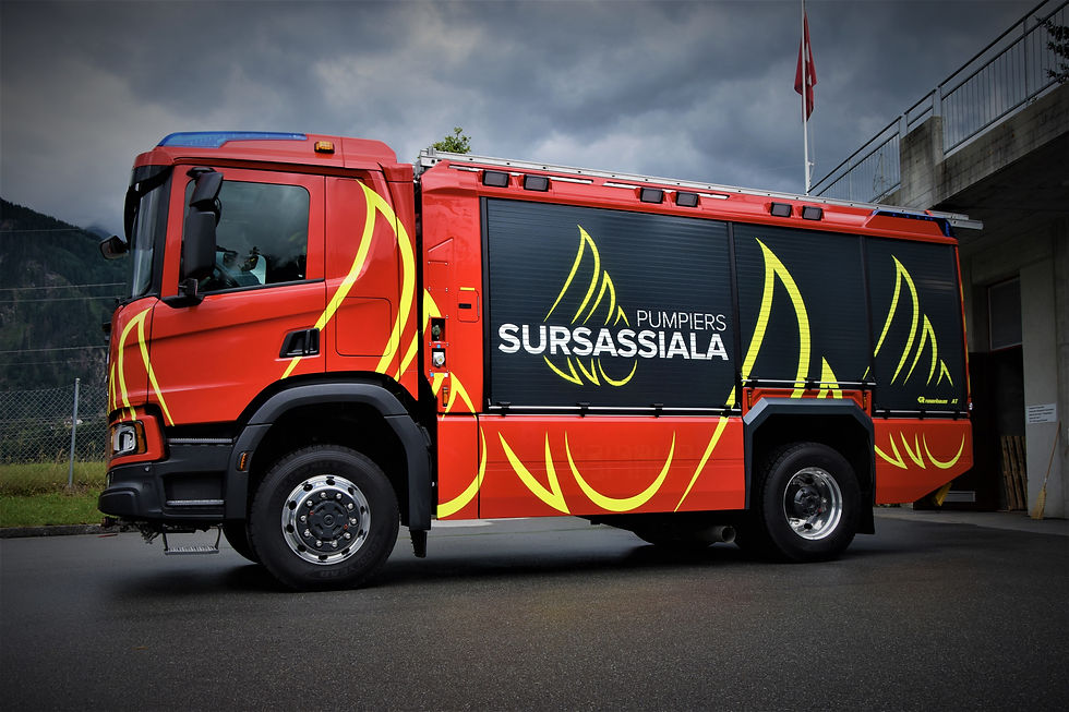 Neues TLF für die Stützpunktfeuerwehr Disentis/Mustér