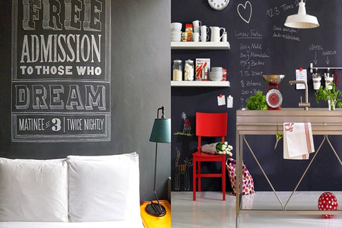 DECORAÇÃO de CoRaÇãO - Parede Lousa