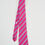 Miniature : Cravate rose a rayure