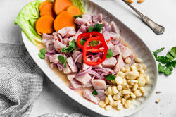 Ceviche peruano con leche tigrejpg