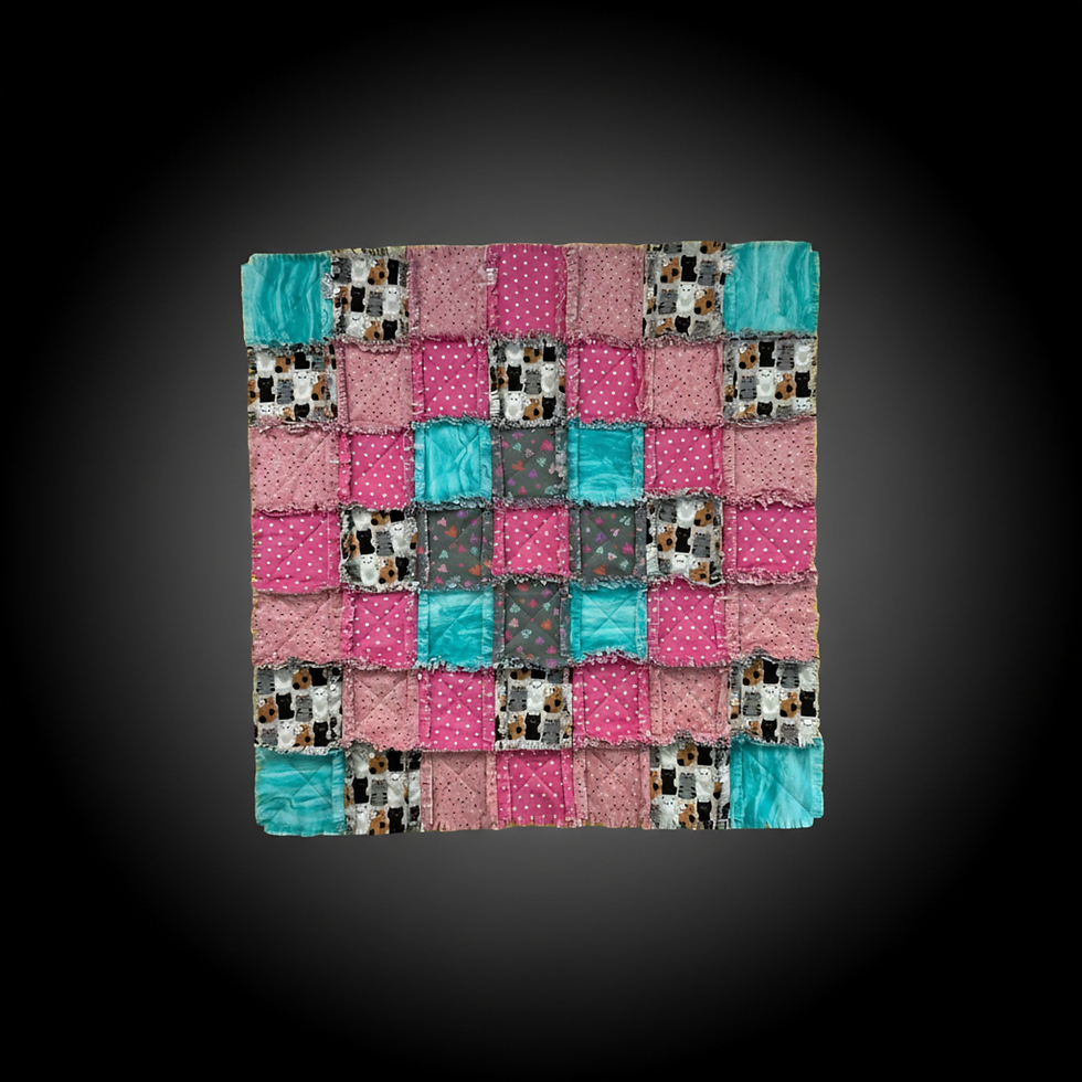 Go Crazy Rag Lap Quilt Class