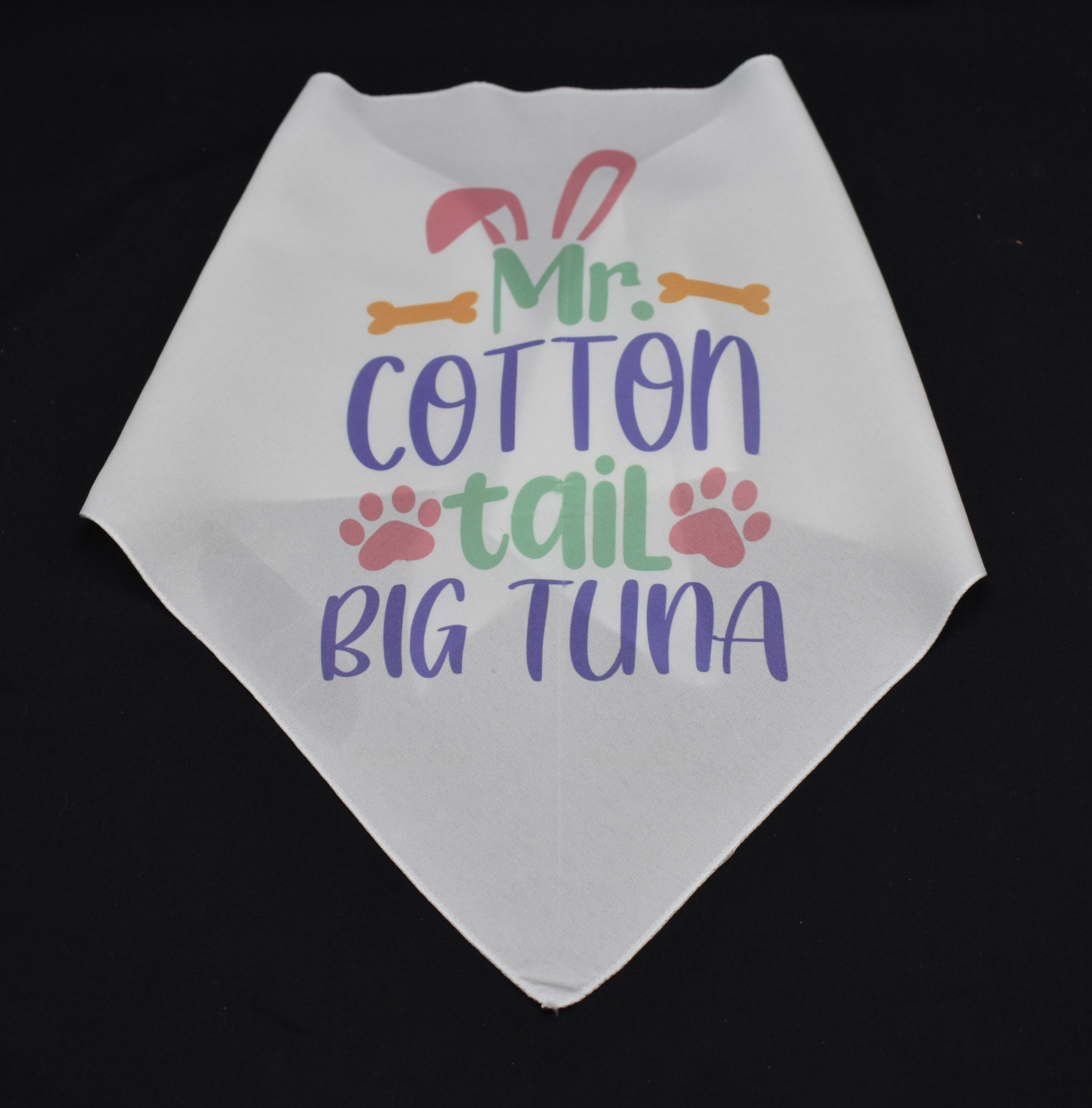 Mr. Cotton Tail Dog Bandana