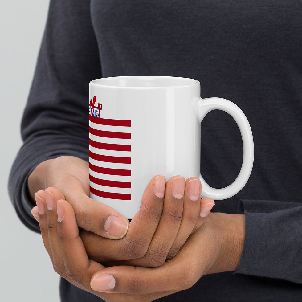 Thumbnail: Patriotic Feesh Gear White Mug